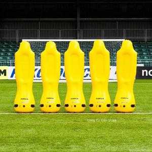 1.75m PVC 풍선 샌드백 축구 1PC 훈련 목표 키퍼 솔로 축구 트레이너 텀블러 공기 펌프가없는 공기 더미 도구 벽