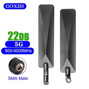 5G 4G 3G WCDMA GSM 안테나 WiFi 라우터 무선 네트워크 카드 IOT DTU 등을 위한 전대역 22dBi SMA 남성