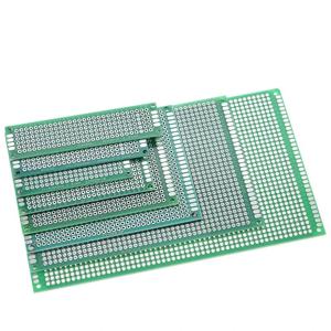 양면 주석 도금, 1.5mm 두께의 고품질 유리 섬유 보드, 스프레이 주석, 실험 보드, PCB, 2.54 피치, 천공 보드