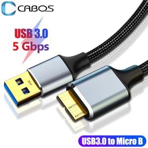 USB 3.0 유형 A - 마이크로 B 커넥터 케이블 5Gbps 3A 고속 데이터 동기화 코드 USB C - 마이크로 B 어댑터 외장형 하드 드라이브 디스크 케이블