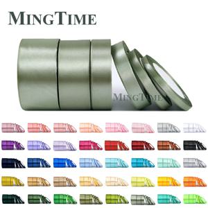 새틴 리본 22 미터 6mm 10mm 15mm 25mm 38mm 50mm 새시 선물 활에 대 한 완벽 한 수 제 DIY 공예 웨딩 파티 공급 장식