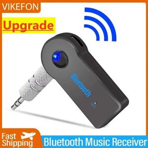 VIKEFON Bluetooth 오디오 수신기 스테레오 3.5mm 잭 AUX Bluetooth 어댑터 MP3 차량용 송신기 무선 스피커 헤드폰 어댑터