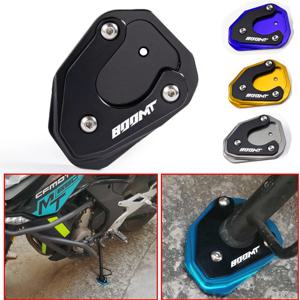 오토바이 사이드 스탠드 익스텐션 패드 브래킷, CFMOTO MT800 800MT 650MT 800 650 MT CF MOTO 650 TR-G 650TR-G 액세서리