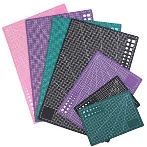 Fniiva A3/A4/A5 PVC 양면 자기 치유 커팅 매트 패치 워크 조각 패드 DIY 커팅 보드 지속 미끄럼 방지 수리 도구