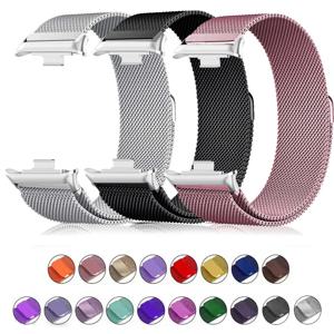 Redmi 시계 용 밀라노 루프 밴드 Xiaomi Mi band 8 pro 손목 밴드 교체 금속 스트랩 액세서리 용 Smartwatch 팔찌 4