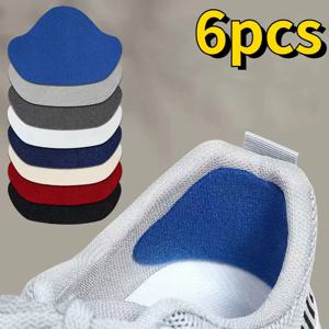 6pcs 스포츠 신발 수리 스티커 스웨이드 발 뒤꿈치 보호대 마모 방지 수리 구멍 자체 접착 패치 Insoles 패드 풋 케어 삽입