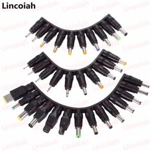 34PCS/8PCS 범용 AC 전원 어댑터 팁 Thinkpad 용 5.5mm x 2.1mm DC 커넥터 키트 Lenovo 노트북 전원 공급 장치 플러그 잭 세트