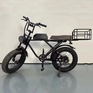 Mootoro 오프로드 고속 비치 크루저 전기 자전거, 풀 서스펜션, 미드 드라이브 OL, 500W, 48V