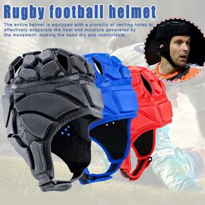 프로 축구 축구 헬멧 럭비 스크럼 캡 헤드 가드 골키퍼 모자 헤드 프로텍터 충격 방지 헤드 기어 축구 골키퍼