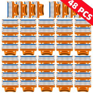 브랜드 정품 보증 Pcs 면도기 면도기 5 레이어 샤프 Shver 및 블레이드 세트 안전하게 면도 얼굴 관리 남성용 수염 청소