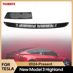 이동식 자동 버그 네트 내구성이 뛰어난 곤충 방지 전면 메쉬 그릴 버클 설치 Tesla Model 3/Y용 통합 곤충 방지 메쉬