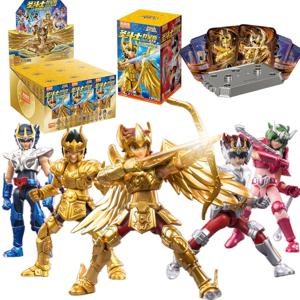BLOKEES 오리지널 Saint Seiya Aiolos Shura 궁수 자리 세이야 갤럭시 버전 장난감 골드 조립 액션 피규어 애니메이션 크리스마스 선물