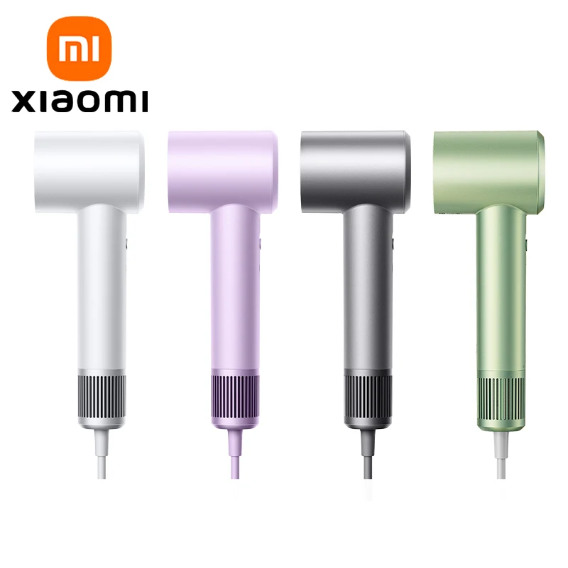 샤오미 미지아 고속 헤어 드라이어, 음이온 헤어 케어, 110000 Rpm 건조, 220V CN 버전, EU 어댑터 포함, 풍속 62 m/s, H501