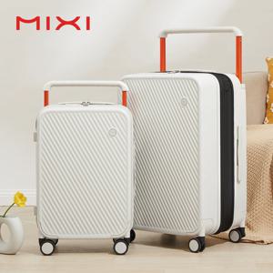Mixi 확장 가능한 수하물 운반 경량 대용량 와이드 핸들 PC 여행 가방 스피너 휠 TSA 잠금 장치 20 24 인치