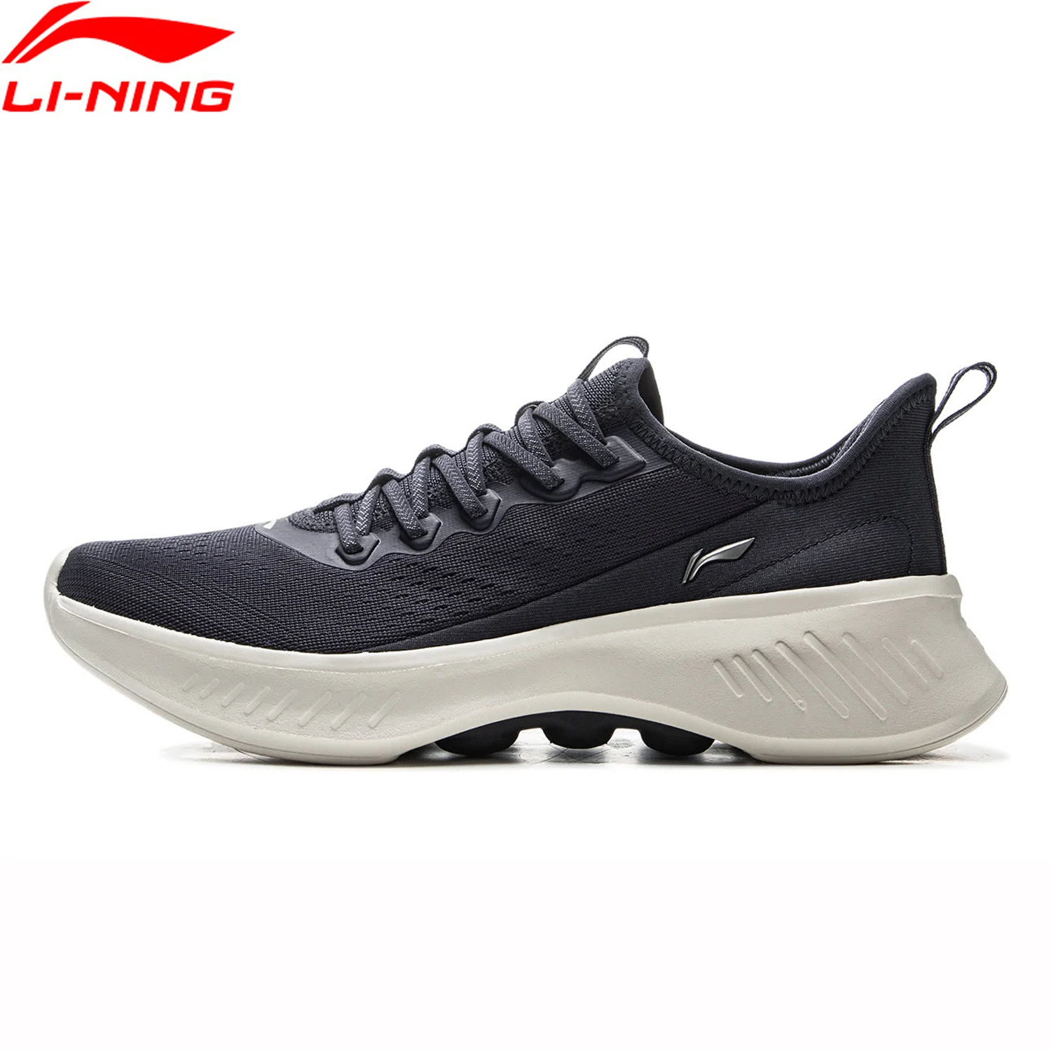 Li-Ning Men SOFT ESSENTIAL V2 캐주얼 운동화 클라우드 쿠션 편안한 안감 세련된 스포츠 신발 AGLV021