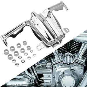 Harley Twin Cam Street Glide Road King 00-17 모델용 Chrome Tappet/리프터 블록 액센트 커버