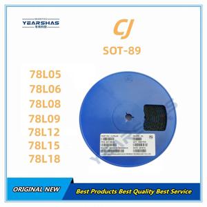 1000PCS 78L05 SOT-89 SOT SMD 5V 3 단자 레귤레이터 패치 트랜지스터 78L06 CJ78L08 78L09 78L10 78L12 78L15 새로운 원본