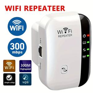 WIFI 확장 강화제 이더넷 포트가 있는 인터넷 강화제 리피터 wifi 신호 증폭기 무선 신호 확장 라우터