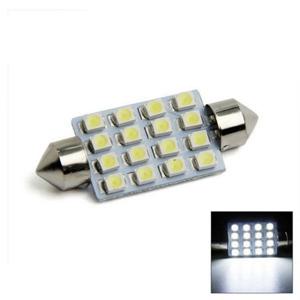 A65I 14Pcs LED 인테리어 패키지 키트 T10 36mm 돔 번호판 조명 흰색 주차 조명 전구 자동 도어 램프