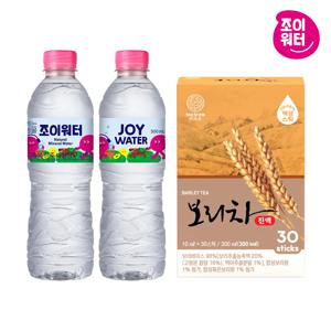 조이워터 생수 500ml 20개+보리차 원액 액상스틱
