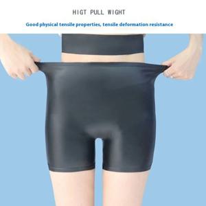 실리콘 수영 트렁크 남성 여성 섹시한 수영 훈련 방수 고탄력 속옷 복서 소프트 스키니 짧은 레깅스