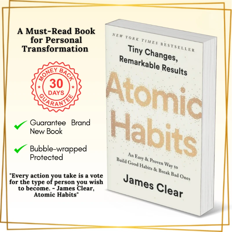 【준비된 재고】Atomic Habit: 좋은 습관을 만들고 나쁜 습관을 끊는 쉽고 입증된 방법 - James Clear