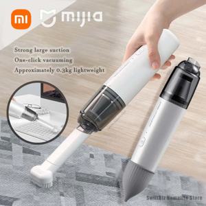 Xiaomi MIJIA 자동차 진공 청소기 전기 가정용 휴대용 고전력 휴대용 무선 강력한 먼지 제거제 및 깊은 청소
