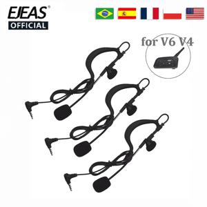 FBIM 심판 헤드셋 EJEAS 3.5mm 잭 풀 듀플렉스 워키토키 액세서리, 축구 심판 코치에 적합, V6C PRO V4C PLUS