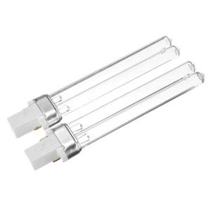 2pcs UV-9W 5W 7W 11W 자외선 램프 UVC 254nm 물 공기 소독 정화 살균기 9W H 자형 튜브 살균