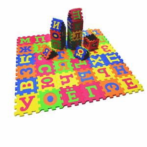 큰/작은 크기 아이 아기 놀이 매트 퍼즐 매트 카펫 러그 아기 러시아어 EVA s 3D DIY 부드러운 장난감 아이를위한