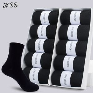 HSS-남성 면 양말 새로운 스타일 블랙 비즈니스 부드러운 통기성 여름 겨울 남성 양말 플러스 사이즈 (6.5-14), 속옷 남자, 편안한, 고품질, 신제품
