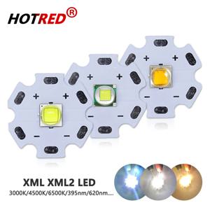 높은 전원 LED 5w10W 5050 XLM T6 XMLL2 5050-L2 칩 다이오드 3V 3.7V 손전등 부품 DIY 자전거 자동차 액세서리 전조등