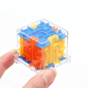 1Pcs 3D 미로 매직 큐브 장난감 어린이 선물 6면 두뇌 개발 교육 장난감 미로 공 장난감 마법의 미로 공 게임
