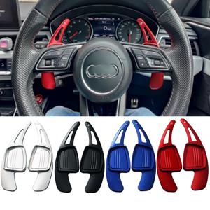 Audi A3 / S3 용 스티어링 휠 시프트 패들 시프터 A5 S5 2017 A4 B9 Q7 2016-2017 TT TTS 확장 기어 박스 기어 박스