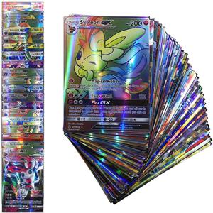 20Pcs 영어 포켓몬 카드 GX 태그 팀 Vmax EX 메가 빛나는 게임 전투 Carte 거래 컬렉션 카드 장난감 어린이 선물