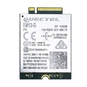 Quectel EM12-G EM12 LTE-A Cat12 모듈 LTE-FDDB1/B2/B3/B4/B5/B7/B8/B9/B12/B13/B14/B17/B18/B19/B20/B21B25/B26/B28/B29/B30/B32/B66