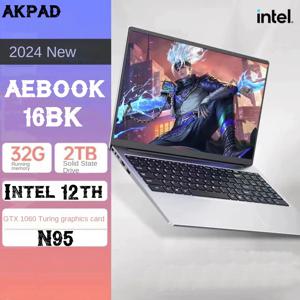 NVIDIA GeForce GTX 1060 4G 최대 32GB 노트북 Windows 10 11 Pro 컴퓨터 사무실 넷북 15.6 인치 Gen Intel 12th N95 5G WiFi