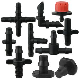 1-50pcs 가시 커넥터 관개 피팅 물방울 관개 가시 커넥터 꽃 냄비 정원 잔디에 대 한 4/7mm 튜브 피팅