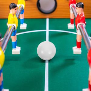   12 Pcs 미니 테이블 축구 책상 축구 게임 공 자동 성인을위한 엉덩이 Foosball