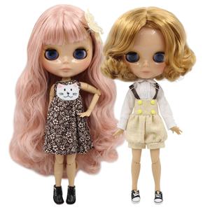 ICY DBS Blyth 인형 1/6 bjd 장난감 공동 바디 탄 스킨 인형 30cm 반짝 이는 얼굴 DIY 맞춤 인형