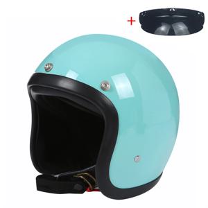FiberGlass 빈티지 500TX 오픈 페이스 오토바이 헬멧 레트로 스쿠터 타기 3/4 제트 카스코 모토 커패시턴스 일본 한국 스타일 BLD