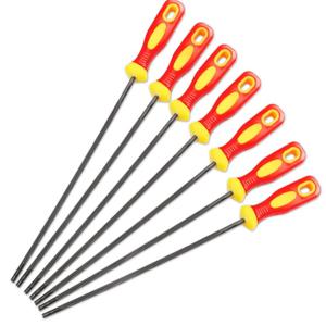 원형 고탄소강 샤프닝 체인톱, 체인 파일 샤프너, 목공 체인톱 파일용, 4mm, 4.8mm, 5.5mm, 1PC