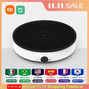Xiaomi Mijia 유도 밥솥 청소년 버전 2100W 조정 가능한 스마트 전기 오븐 플레이트 9 기어 화재 쿠커 요리 플레이트 보일러