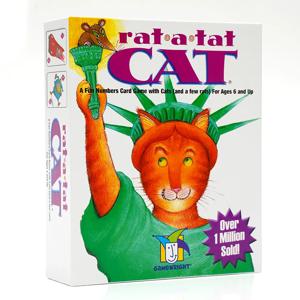 Rat a Tat Cat - 6세 이상을 위한 고양이와 쥐가 포함된 재미있는 숫자 카드 게임 ﻿