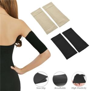 여성 탄성 압축 팔 쉐이핑 슬리브 슬리밍 팔 Shaperwear Mangas Para Brazo 체중 감소 팔꿈치 마사지 팔 랩