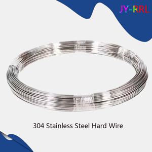 304 스테인레스 스틸 스프링 와이어 하드 와이어 1mm/1.2mm/1.5mm/2mm/2.5mm/3mm 스틸 와이어 로프 수제 DIY