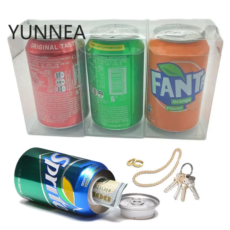 크리에이티브 개인 돈 상자 콜라 환타, 가짜 사이트, 비밀 집 전환 은닉 컨테이너, 숨긴 보관함 도구, 1pc