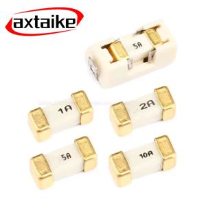 10PCS 1808 0451 125V SMD 고속 블로우 퓨즈 0.25A 0.5A 0.75A 1A 2A 3A 4A 5A 6.3A 8A 10A 12A 15A 500MA 750MA 초급속 퓨즈 스탠드