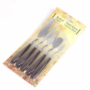 5Pcs 세트 유화 스크레이퍼 팔레트 나이프 수채화 고급 아크릴 구 아슈 페인트 주걱 선택 색상 혼합 도구 미술 용품