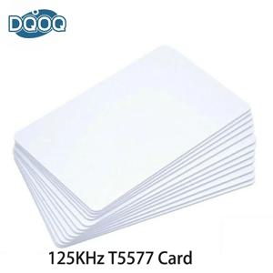 5pcs 125khz EM4305 T5577 빈 카드 RFID 칩 카드 125 khz 복사 재기록 가능 쓰기 가능 재작성 중복